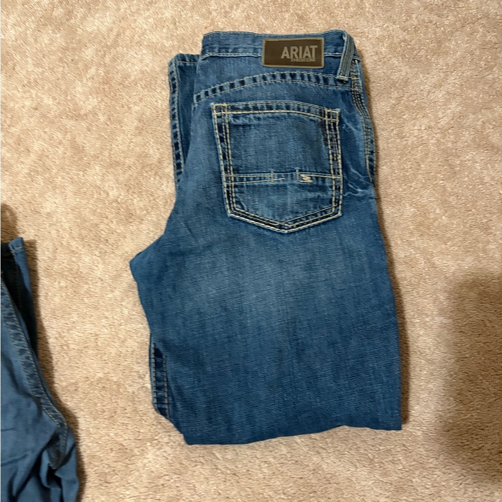 Ariat Men's Blue Relaxed Jeans